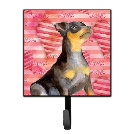 Carolines Treasures Miniature Pinscher No.2 Love Leash or Key Holder BB9811SH4